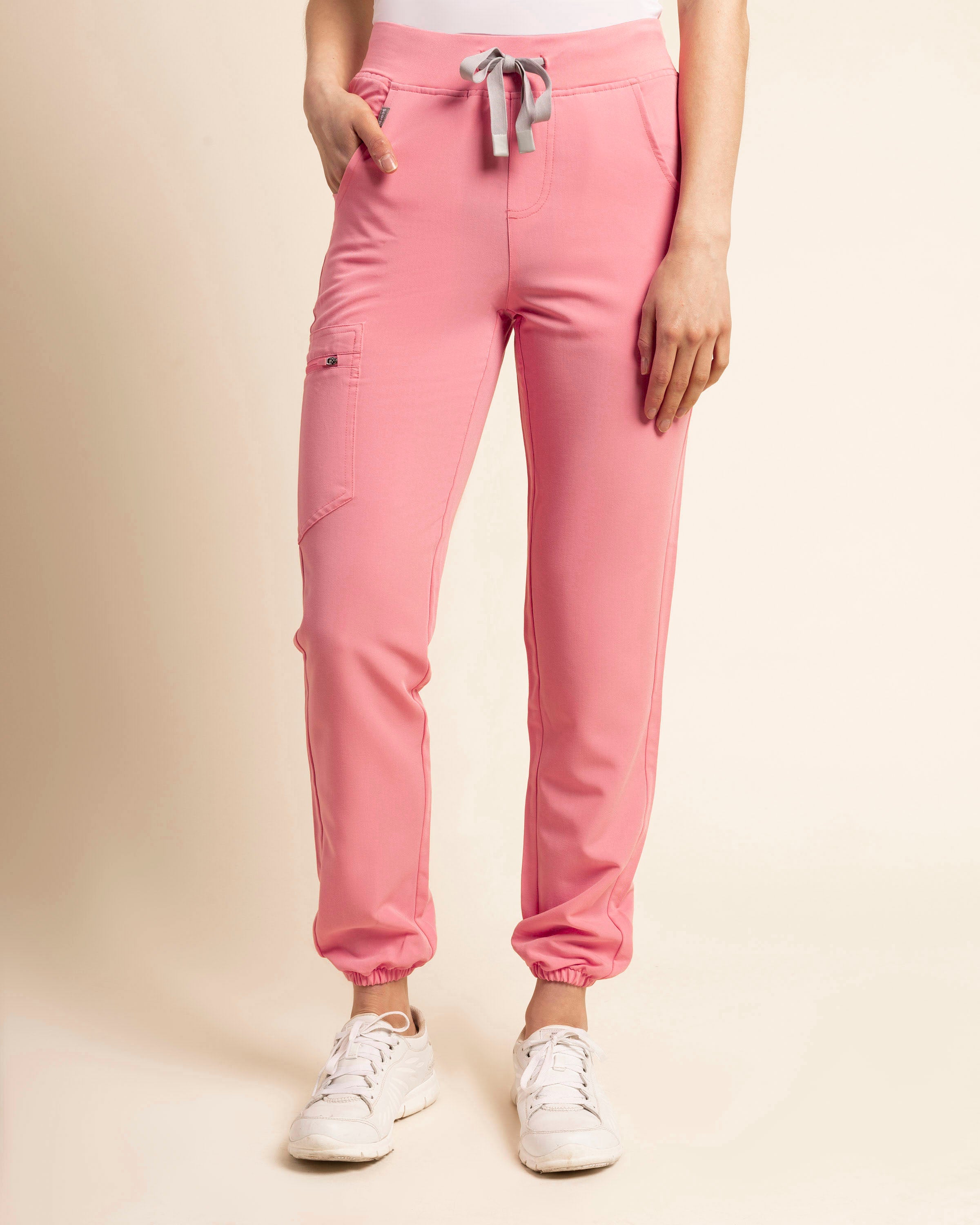 Jogger Blanco Mujer  Comodidad en Punto Blanco