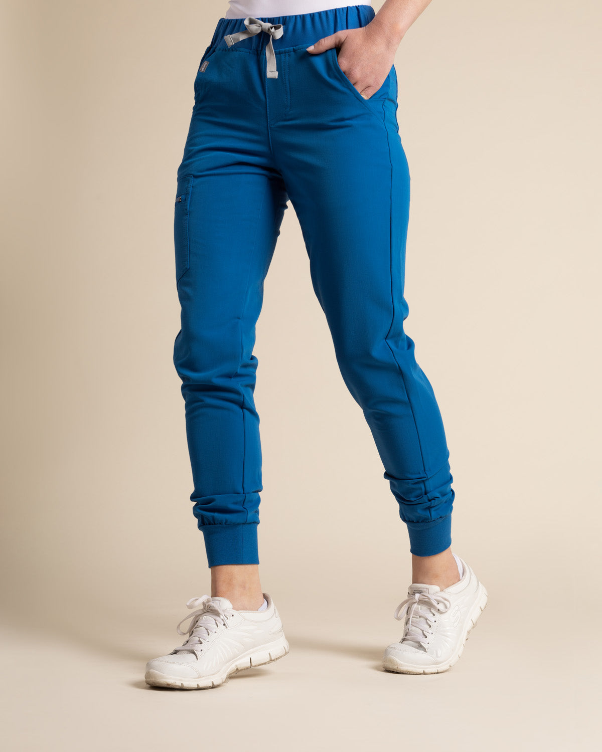 Pantalón Jogger Azul Mujer