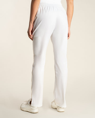 PANTALÓN MUJER WORK BLANCO