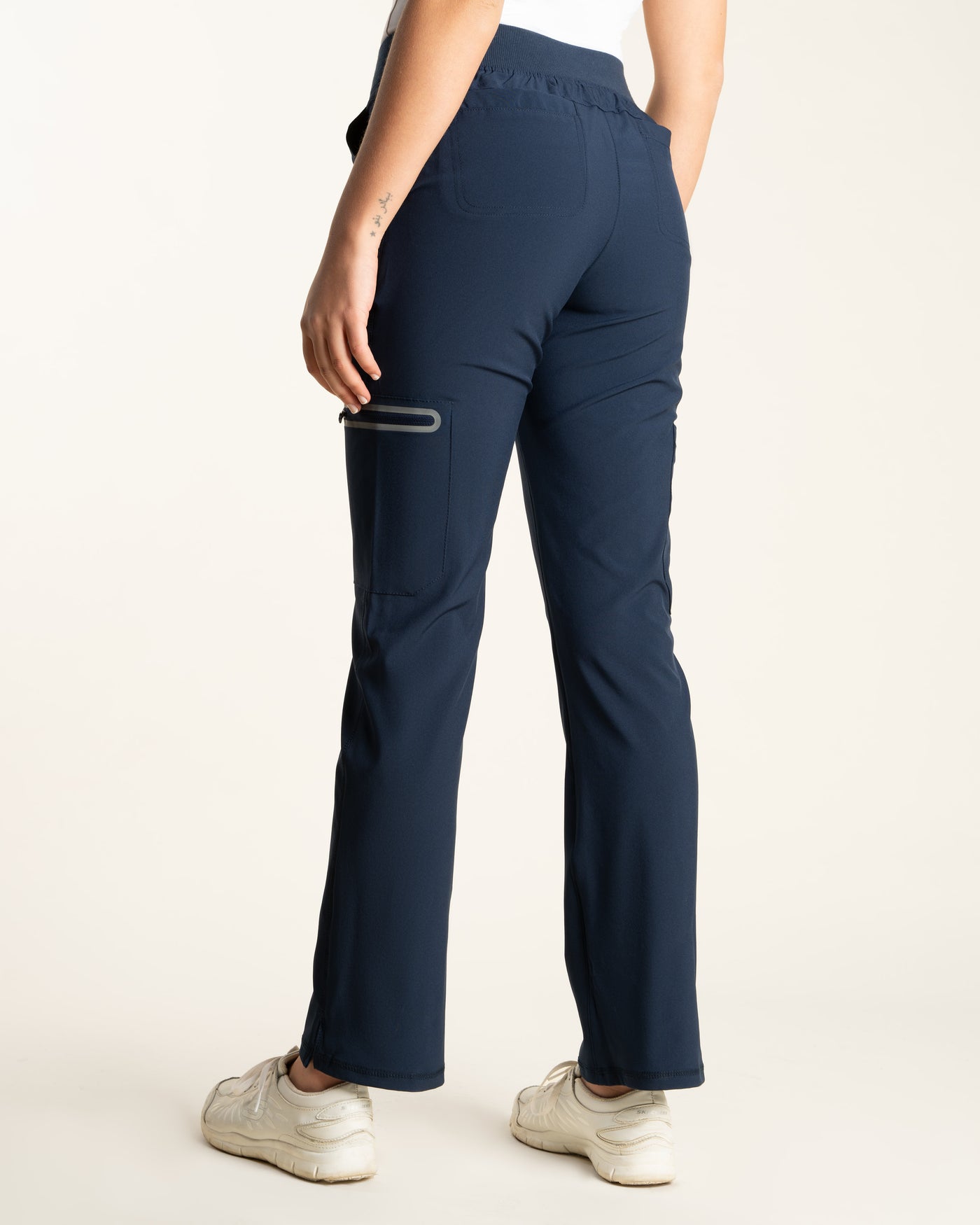 PANTALON MUJER SPORT STRETCH MARINO