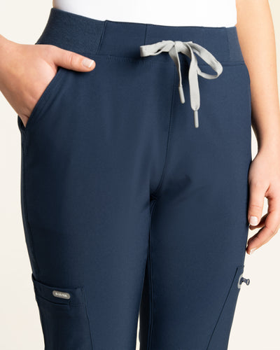 PANTALON MUJER SPORT STRETCH MARINO