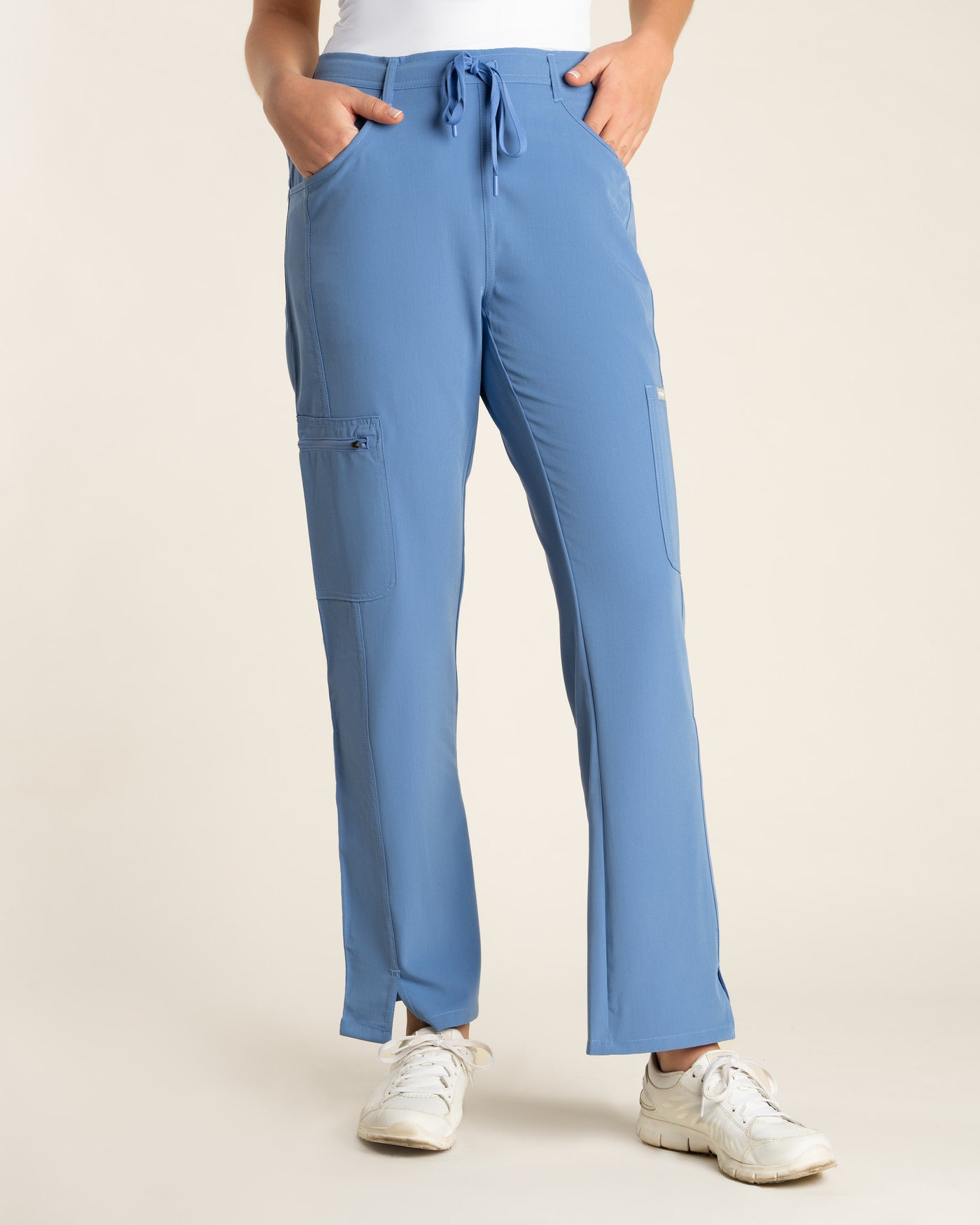 PANTALON MUJER COMFORT CELESTE