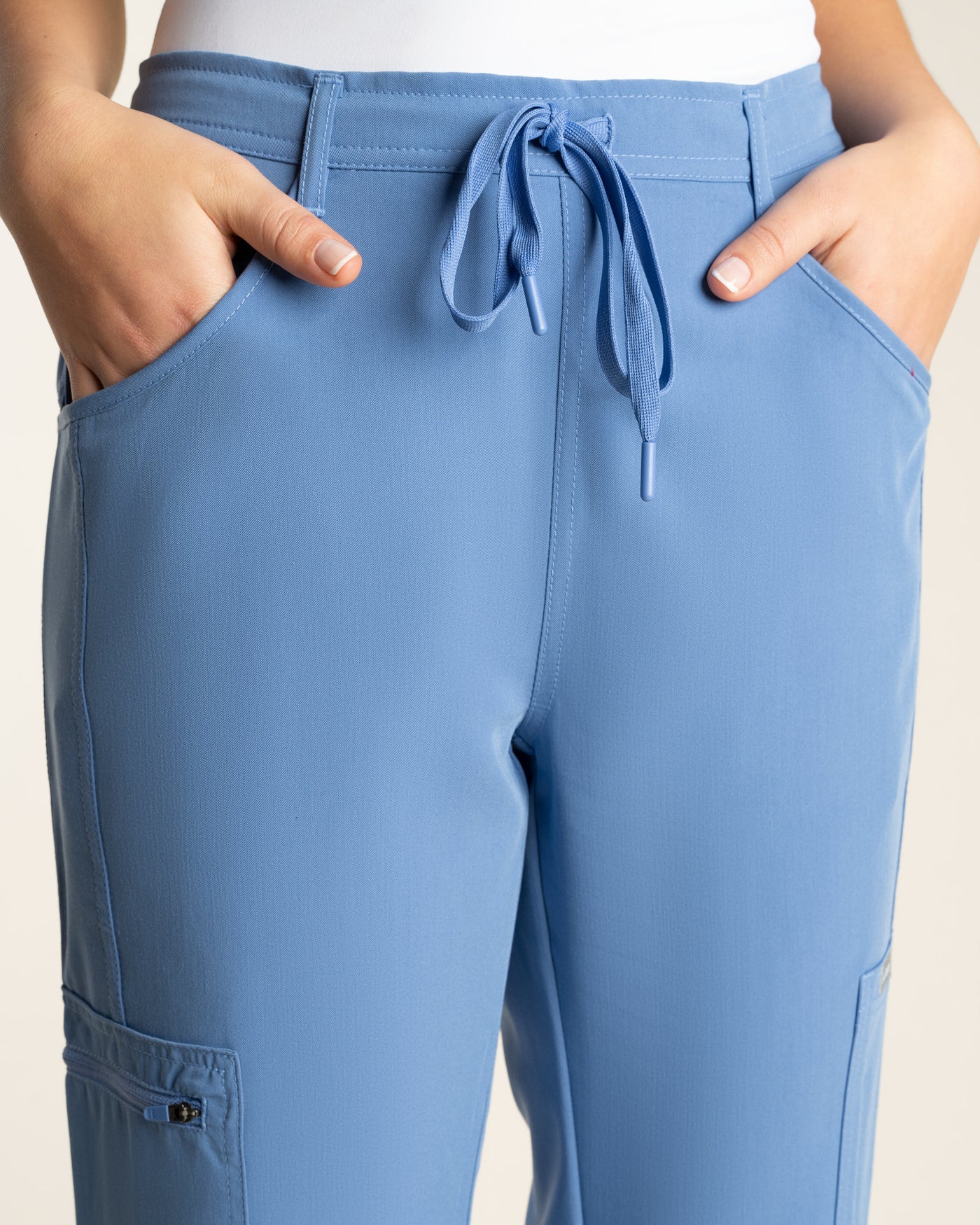 PANTALON MUJER COMFORT CELESTE