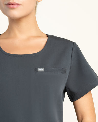 TOP MUJER DYNAMIC GRIS